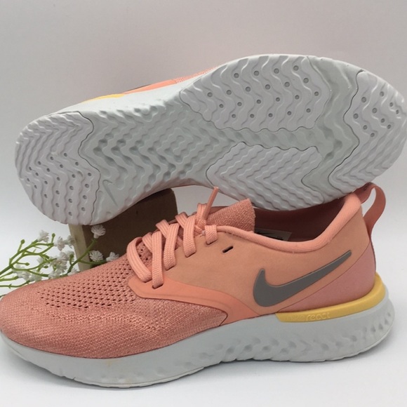 • W NIKE ODYSSEY REACT 2 FLYKNIT pink quartz/pumic - Picture 3 of 16